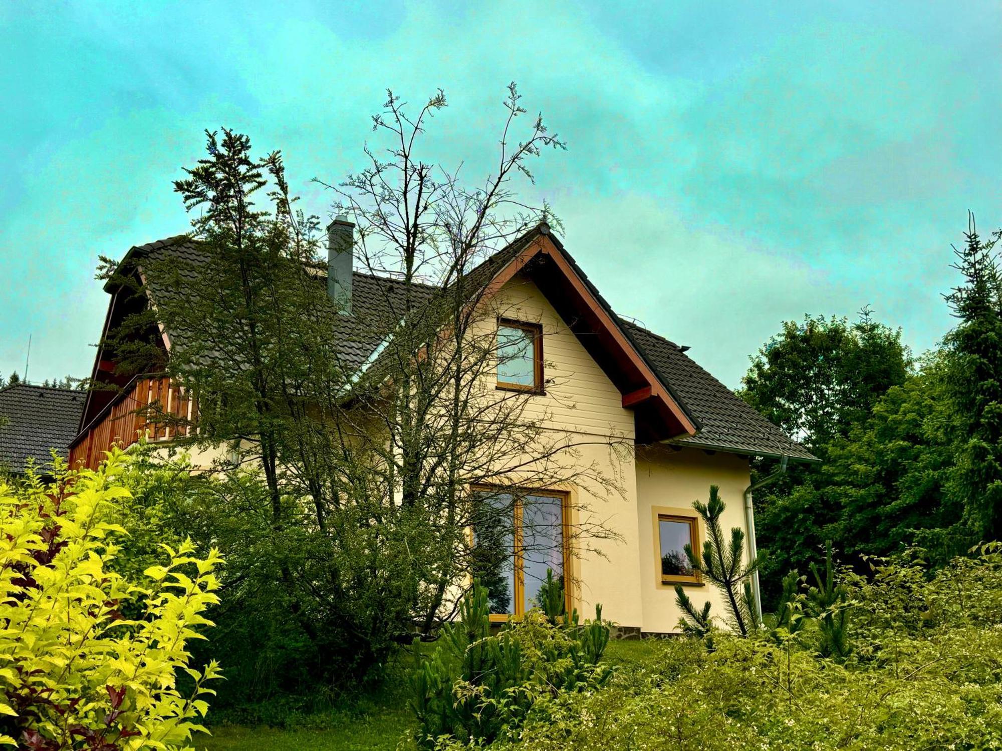 Villa Slupecna Lipno nad Vltavou Kültér fotó